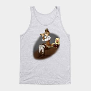 Steampunk Girl Tank Top